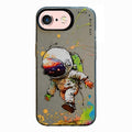 Animal Pattern Oil Painting Series PC + TPU Phone Case, For iPhone 6s / 6