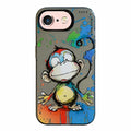 Animal Pattern Oil Painting Series PC + TPU Phone Case, For iPhone 6s / 6