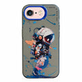 Animal Pattern Oil Painting Series PC + TPU Phone Case, For iPhone 6s / 6
