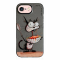 Animal Pattern Oil Painting Series PC + TPU Phone Case, For iPhone 6s Plus / 6 Plus