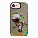 Animal Pattern Oil Painting Series PC + TPU Phone Case, For iPhone 6s Plus / 6 Plus