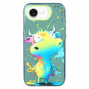 Animal Pattern Oil Painting Series PC + TPU Phone Case, For iPhone 7 / 8 / SE 2020