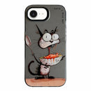Animal Pattern Oil Painting Series PC + TPU Phone Case, For iPhone 7 / 8 / SE 2020