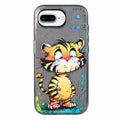 Animal Pattern Oil Painting Series PC + TPU Phone Case, For iPhone 7 Plus / 8 Plus