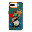 Animal Pattern Oil Painting Series PC + TPU Phone Case, For iPhone 7 Plus / 8 Plus