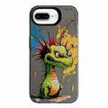 Animal Pattern Oil Painting Series PC + TPU Phone Case, For iPhone 7 Plus / 8 Plus