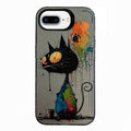 Animal Pattern Oil Painting Series PC + TPU Phone Case, For iPhone 7 Plus / 8 Plus