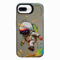 Animal Pattern Oil Painting Series PC + TPU Phone Case, For iPhone 7 Plus / 8 Plus