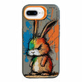 Animal Pattern Oil Painting Series PC + TPU Phone Case, For iPhone 7 Plus / 8 Plus