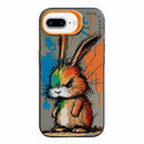 Animal Pattern Oil Painting Series PC + TPU Phone Case, For iPhone 7 Plus / 8 Plus