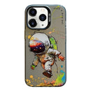 Animal Pattern Oil Painting Series PC + TPU Phone Case, For iPhone 11 Pro