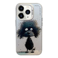 Animal Pattern Oil Painting Series PC + TPU Phone Case, For iPhone 11 Pro