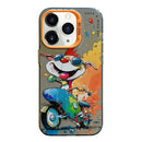 Animal Pattern Oil Painting Series PC + TPU Phone Case, For iPhone 11 Pro
