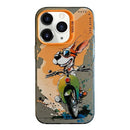 Animal Pattern Oil Painting Series PC + TPU Phone Case, For iPhone 11 Pro