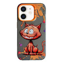 Animal Pattern Oil Painting Series PC + TPU Phone Case, For iPhone 12 mini