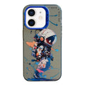 Animal Pattern Oil Painting Series PC + TPU Phone Case, For iPhone 12 mini