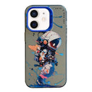 Animal Pattern Oil Painting Series PC + TPU Phone Case, For iPhone 12 mini