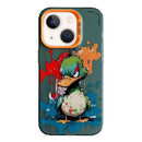 Animal Pattern Oil Painting Series PC + TPU Phone Case, For iPhone 13 mini