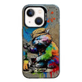 Animal Pattern Oil Painting Series PC + TPU Phone Case, For iPhone 13 mini