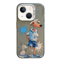 Animal Pattern Oil Painting Series PC + TPU Phone Case, For iPhone 13 mini