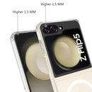 For Samsung Galaxy Z Flip 5 Magsafe Transparent Acrylic Phone Case