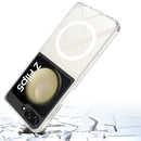 For Samsung Galaxy Z Flip 5 Magsafe Transparent Acrylic Phone Case