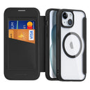 For iPhone 16 Pro Skin X Pro Series Magsafe PC + TPU Phone Leather Case
