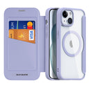 For iPhone 16 Pro Skin X Pro Series Magsafe PC + TPU Phone Leather Case