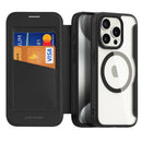 For iPhone 16 Pro Skin X Pro Series Magsafe PC + TPU Phone Leather Case