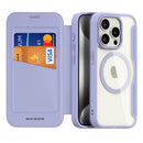 For iPhone 16 Pro Skin X Pro Series Magsafe PC + TPU Phone Leather Case
