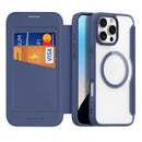 For iPhone 16 Pro Skin X Pro Series Magsafe PC + TPU Phone Leather Case