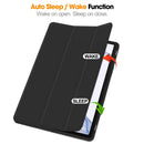 TPU Smart Leather Tablet Case with Pen Slot For Samsung Galaxy Tab S9 FE+