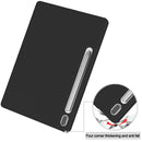TPU Smart Leather Tablet Case with Pen Slot For Samsung Galaxy Tab S9 FE+