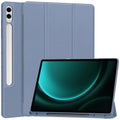 TPU Smart Leather Tablet Case with Pen Slot For Samsung Galaxy Tab S9 FE+