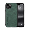 Skin Feel Magnetic Leather Back Phone Case, For iPhone 16 Pro, For iPhone 15 Pro Max, iPhone 15 Pro, For iPhone 15 Plus, For iPhone 15, For iPhone 14 Plus