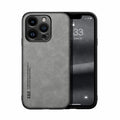 Skin Feel Magnetic Leather Back Phone Case, For iPhone 16 Pro, For iPhone 15 Pro Max, iPhone 15 Pro, For iPhone 15 Plus, For iPhone 15, For iPhone 14 Plus