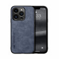 Skin Feel Magnetic Leather Back Phone Case, For iPhone 16 Pro, For iPhone 15 Pro Max, iPhone 15 Pro, For iPhone 15 Plus, For iPhone 15, For iPhone 14 Plus