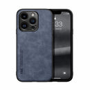 Skin Feel Magnetic Leather Back Phone Case, For iPhone 16 Pro, For iPhone 15 Pro Max, iPhone 15 Pro, For iPhone 15 Plus, For iPhone 15, For iPhone 14 Plus