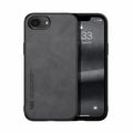 Skin Feel Magnetic Leather Back Phone Case, For iPhone 17e / 16e, For iPhone 17 Pro Max, For iPhone 17 Pro, For iPhone 17, For iPhone Air, For iPhone 16 Pro Max
