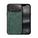 Skin Feel Magnetic Leather Back Phone Case, For iPhone 17e / 16e, For iPhone 17 Pro Max, For iPhone 17 Pro, For iPhone 17, For iPhone Air, For iPhone 16 Pro Max