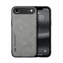 Skin Feel Magnetic Leather Back Phone Case, For iPhone 17e / 16e, For iPhone 17 Pro Max, For iPhone 17 Pro, For iPhone 17, For iPhone Air, For iPhone 16 Pro Max
