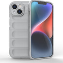 For iPhone 15 Magic Shield TPU + Flannel Phone Case