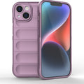 For iPhone 15 Magic Shield TPU + Flannel Phone Case