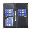 Diamond Lattice Zipper Wallet Leather Flip Phone Case, For Samsung Galaxy Z Fold5