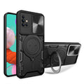 Sliding Camshield Magnetic Holder Phone Case For Samsung Galaxy A51 4G