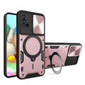 Sliding Camshield Magnetic Holder Phone Case,For Samsung Galaxy A71 4G