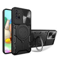 Sliding Camshield Magnetic Holder Phone Case,For Samsung Galaxy A71 4G