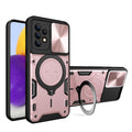 Sliding Camshield Magnetic Holder Phone Case For Samsung Galaxy A72 4G / 5G