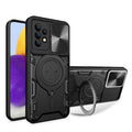 Sliding Camshield Magnetic Holder Phone Case For Samsung Galaxy A72 4G / 5G
