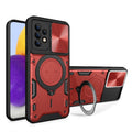 Sliding Camshield Magnetic Holder Phone Case For Samsung Galaxy A72 4G / 5G